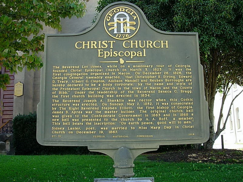 Christ Episcopal Church Marker