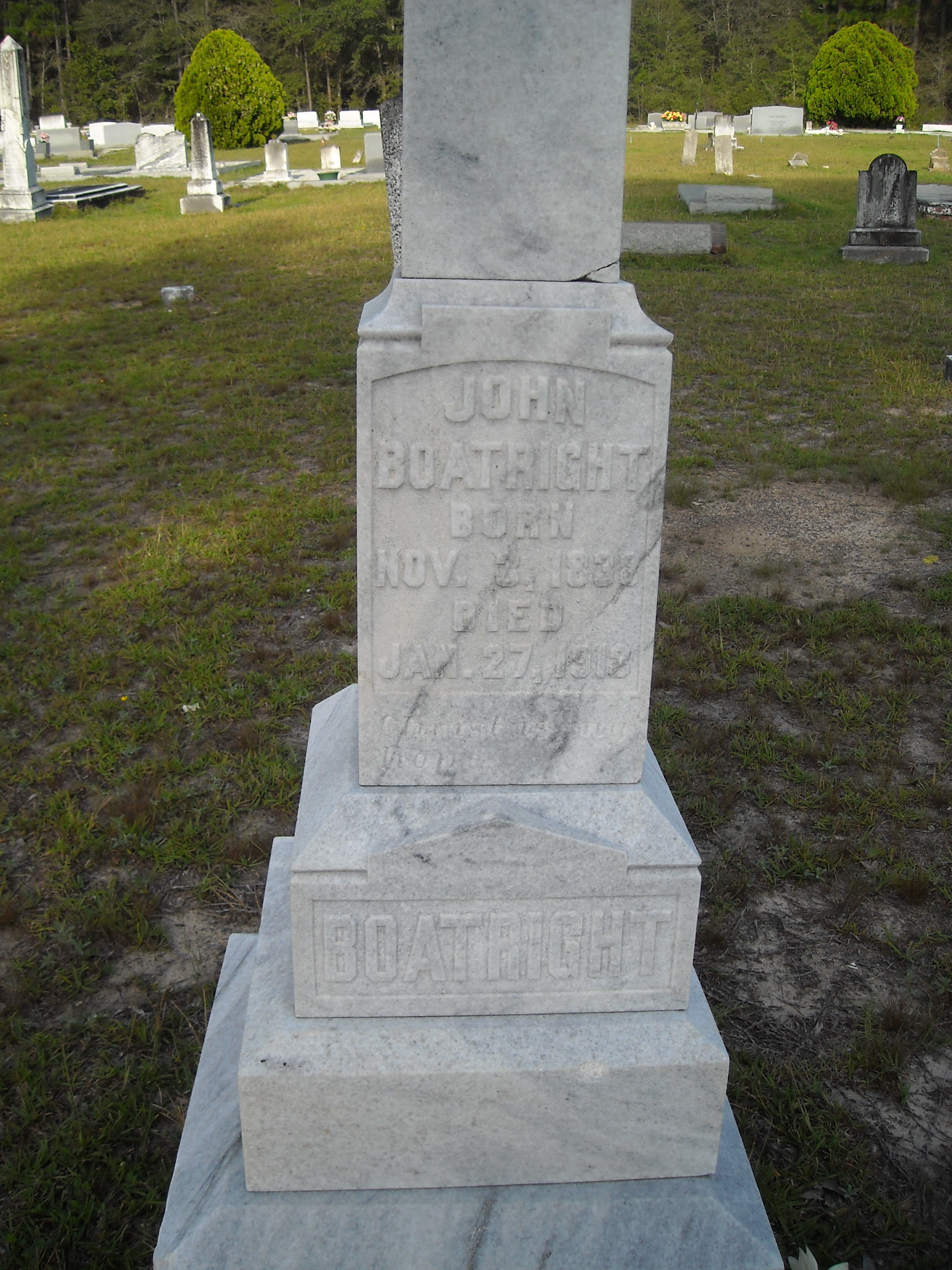 John Boatright Grave