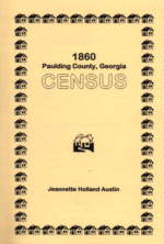 1860 Paulding County Georgia Census