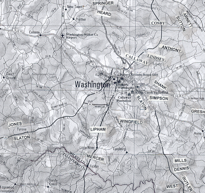 Wilkes Settlers</a><br>Map of Settlers to Wilkes County