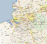Map of Cheshire